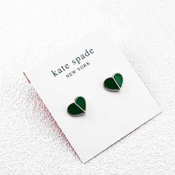 Kate Spade Heart Stud Earrings - Picture 1 of 1